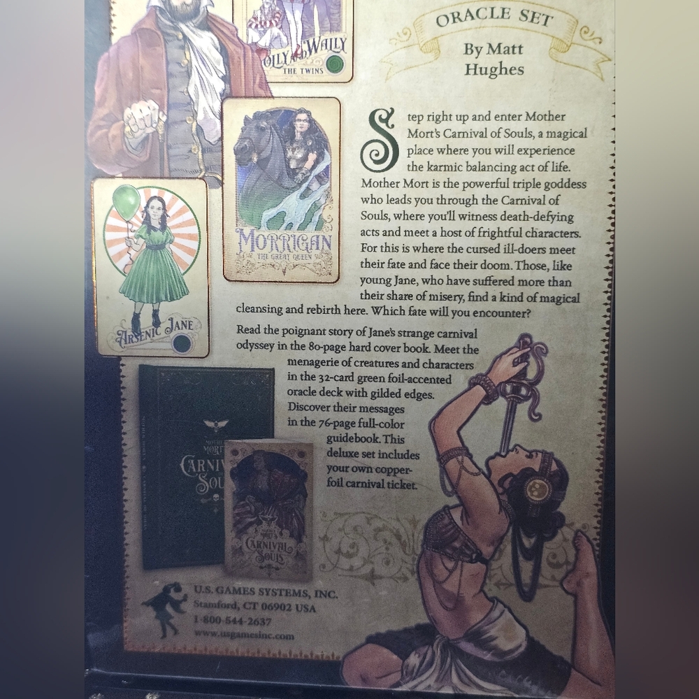 Carnival of Souls Oracle Deck New In Box - Picture 6 of 9